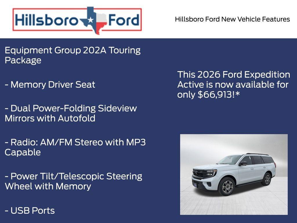 new 2026 Ford Expedition car, priced at $66,913