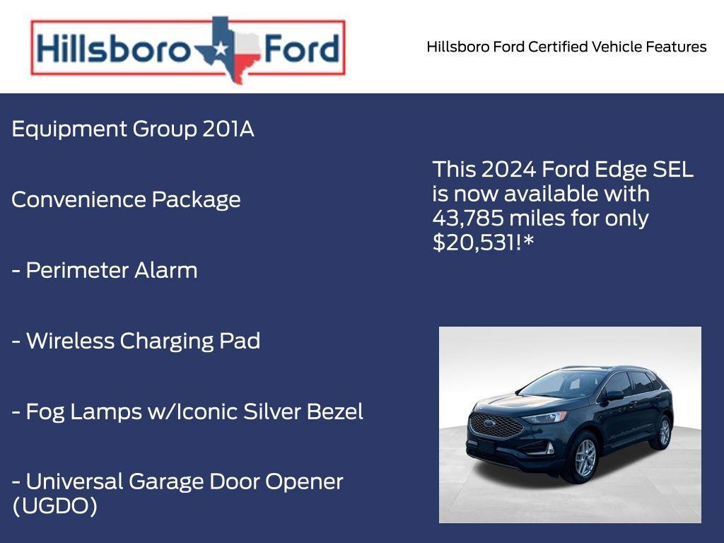 used 2024 Ford Edge car, priced at $20,531