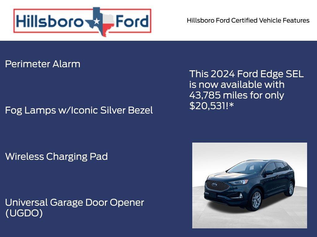 used 2024 Ford Edge car, priced at $20,531