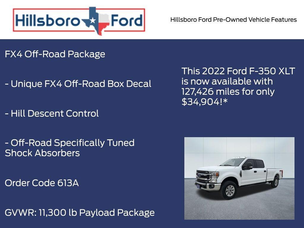 used 2022 Ford F-350 car, priced at $34,904