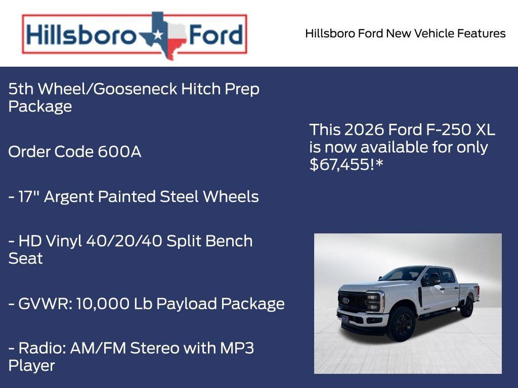 new 2026 Ford F-250 car, priced at $67,455