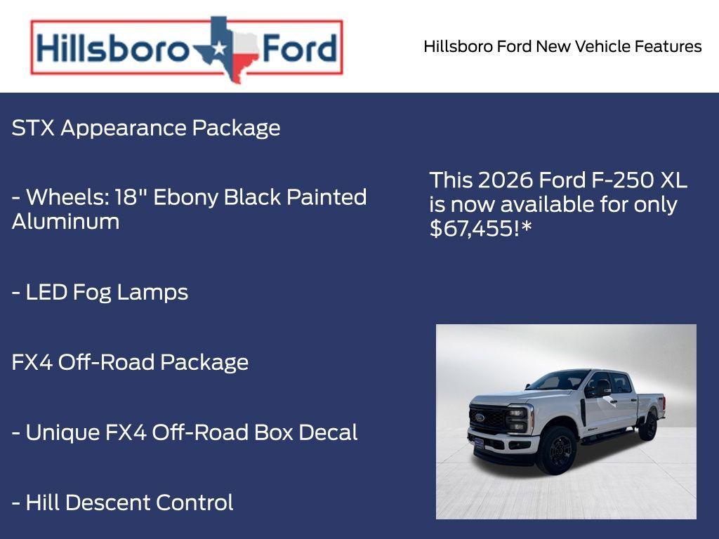 new 2026 Ford F-250 car, priced at $67,455