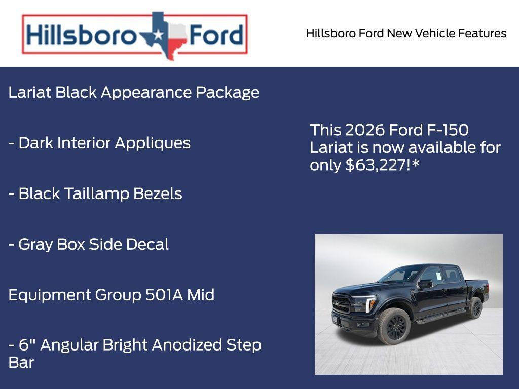new 2026 Ford F-150 car, priced at $63,227
