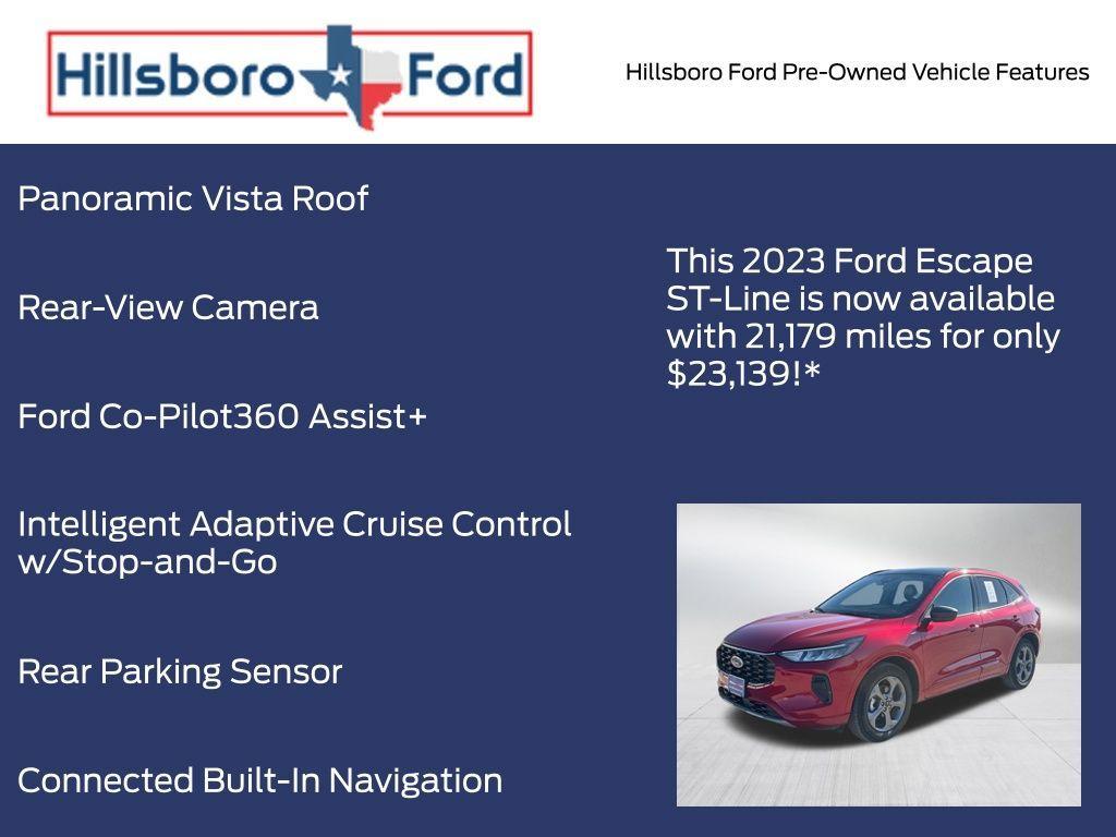 used 2023 Ford Escape car, priced at $23,364