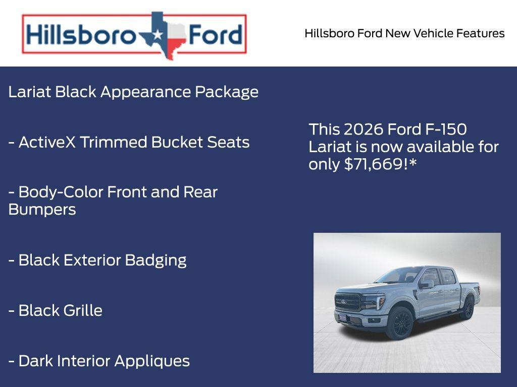new 2026 Ford F-150 car, priced at $71,669