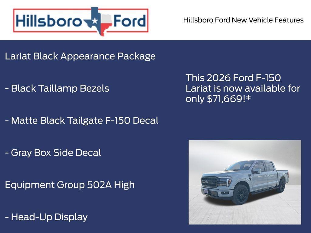 new 2026 Ford F-150 car, priced at $71,669