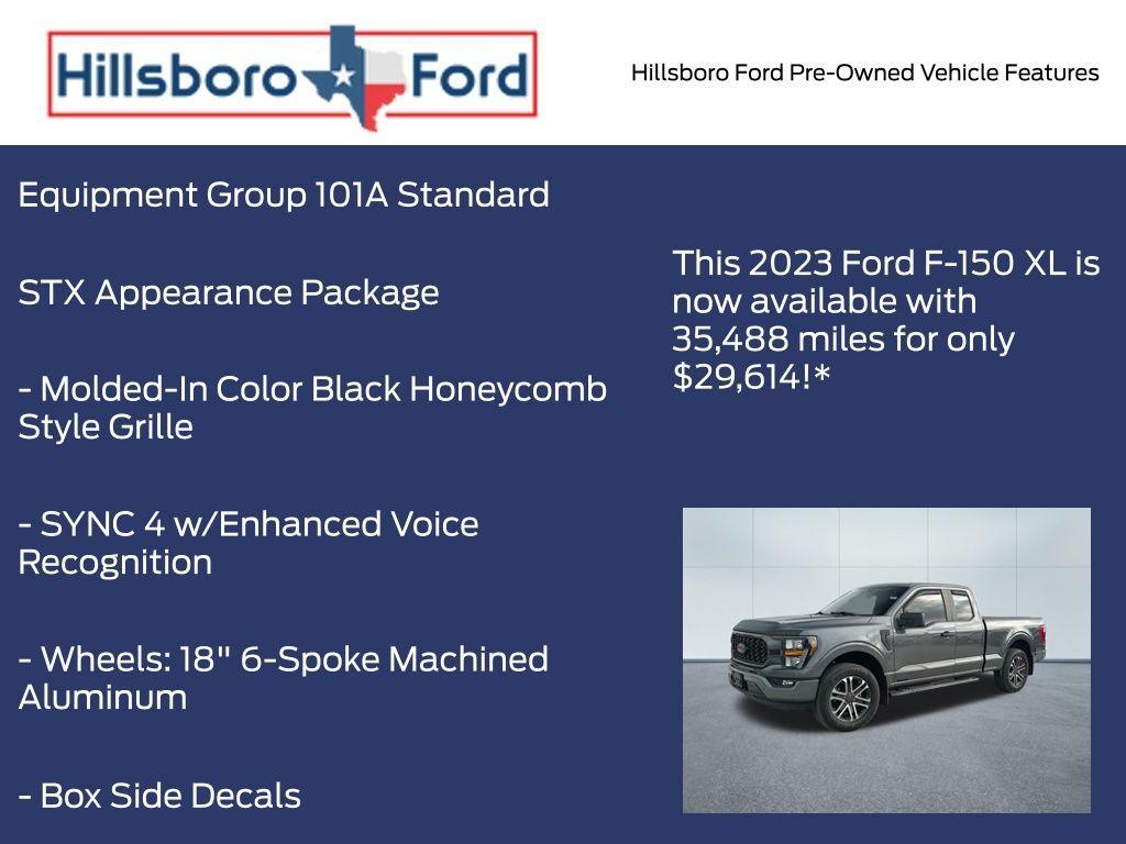 used 2023 Ford F-150 car, priced at $29,614