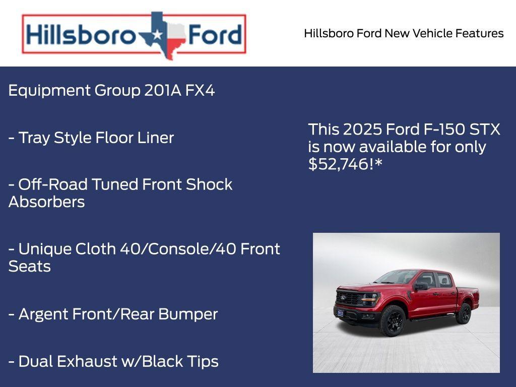 new 2025 Ford F-150 car, priced at $52,746