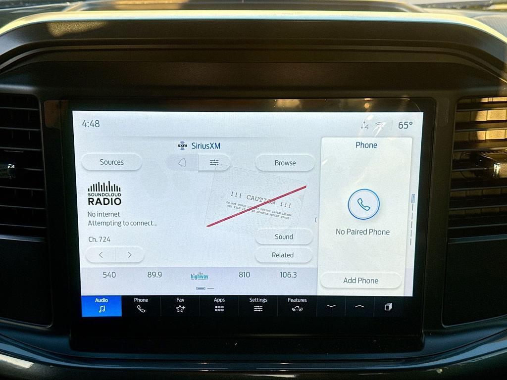 new 2025 Ford F-150 car, priced at $38,112