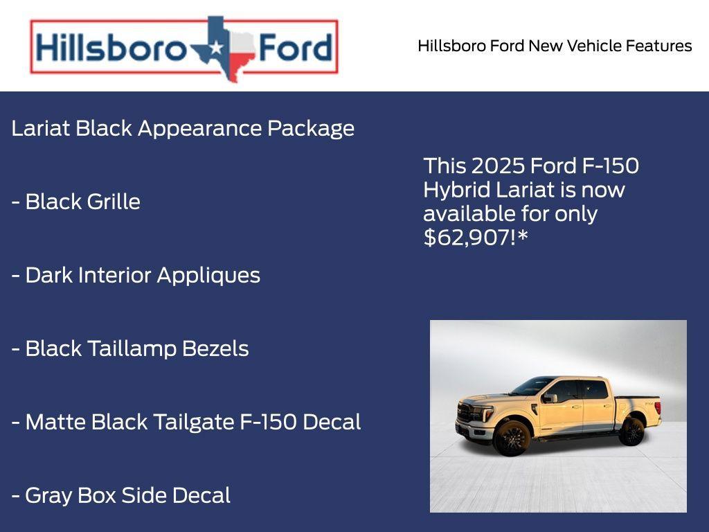new 2025 Ford F-150 car, priced at $62,907