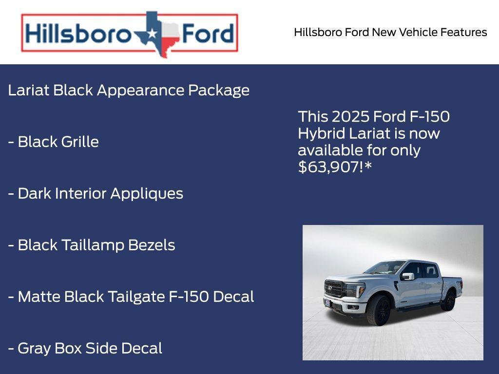 new 2025 Ford F-150 car, priced at $63,907