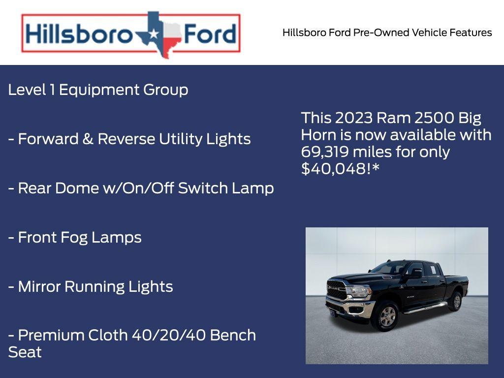 used 2023 Ram 2500 car, priced at $40,048