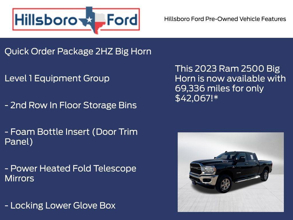 used 2023 Ram 2500 car, priced at $42,067