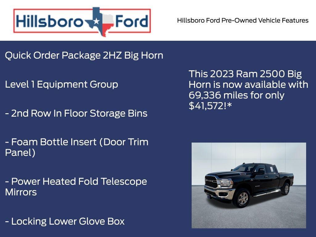 used 2023 Ram 2500 car, priced at $41,572