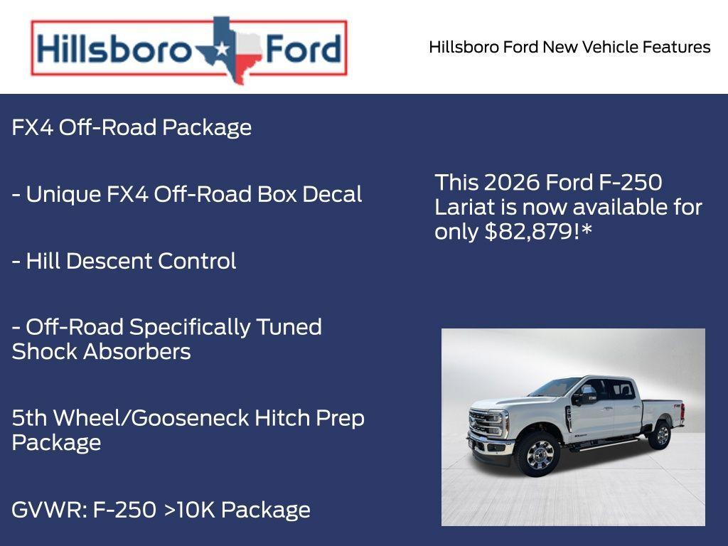 new 2026 Ford F-250 car, priced at $82,879