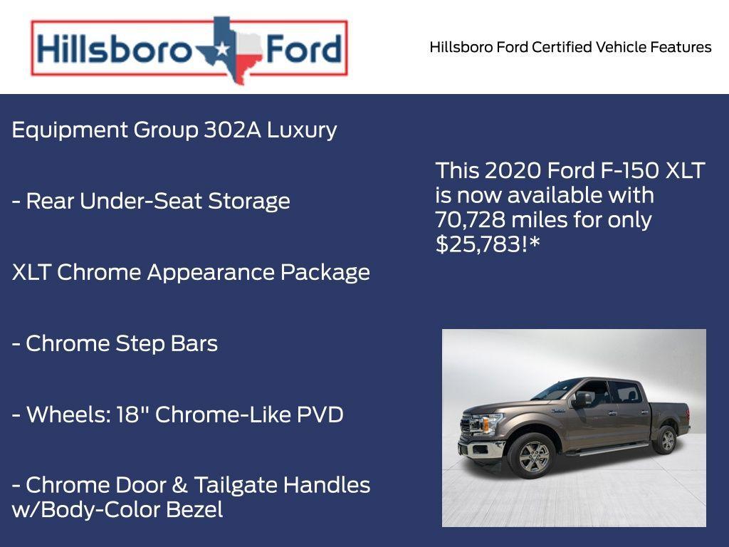 used 2020 Ford F-150 car, priced at $26,008