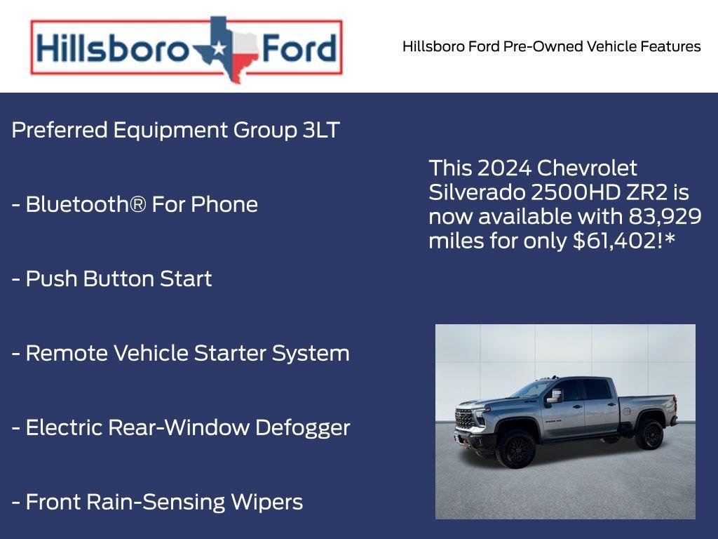 used 2024 Chevrolet Silverado 2500 car, priced at $61,402