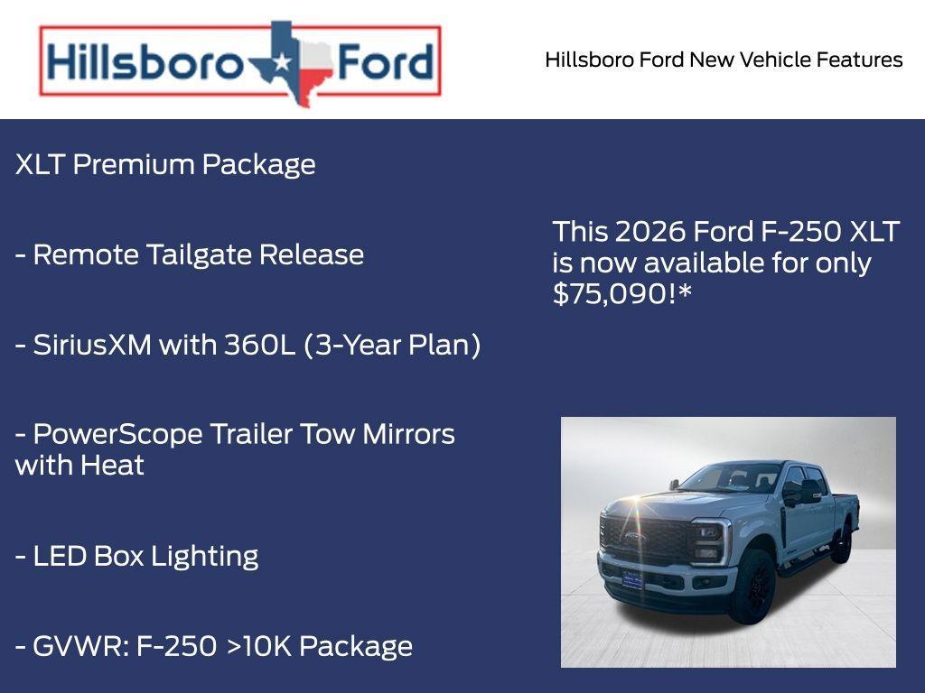 new 2026 Ford F-250 car, priced at $75,090