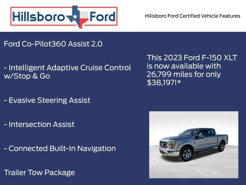 used 2023 Ford F-150 car, priced at $38,197