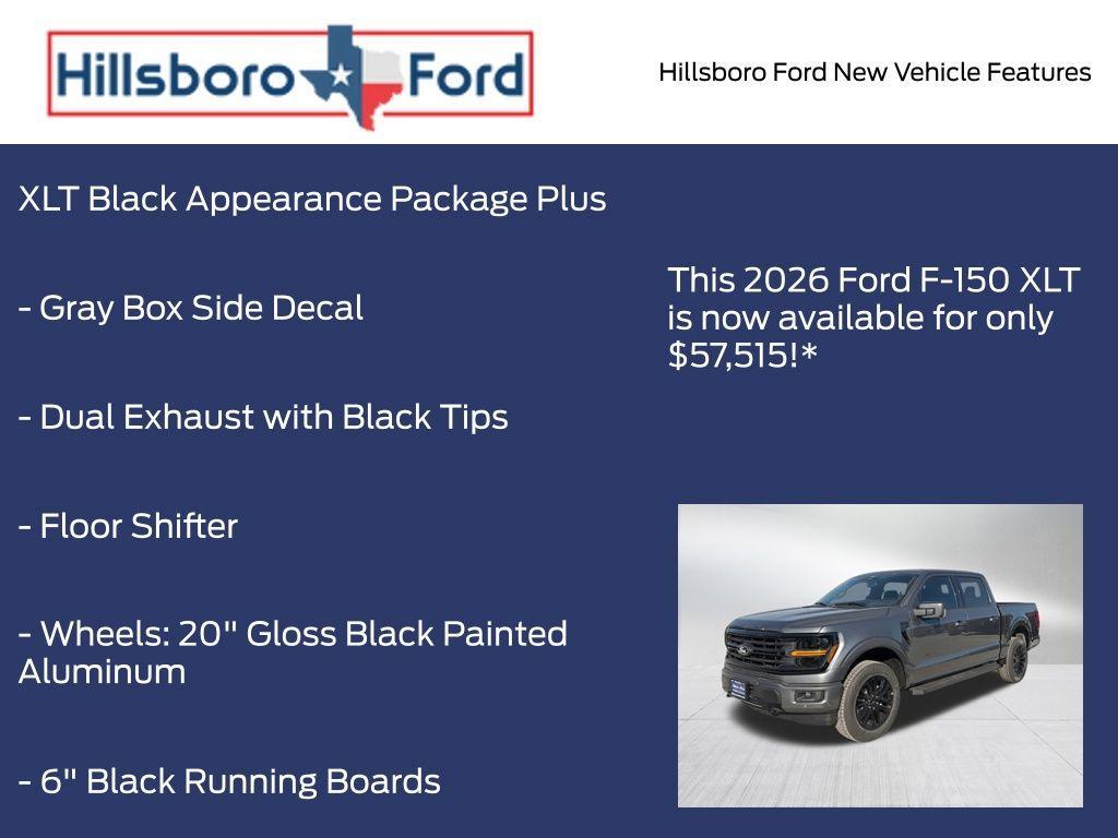 new 2026 Ford F-150 car, priced at $57,515