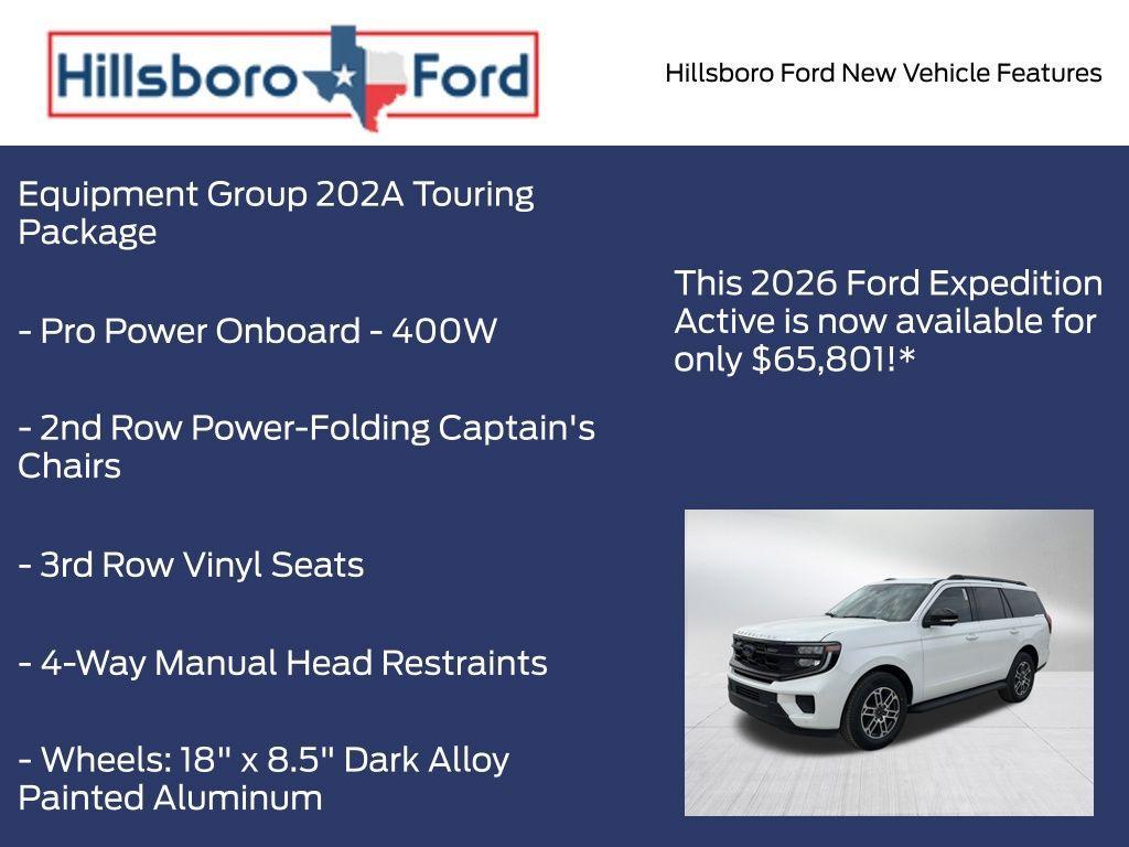 new 2026 Ford Expedition car, priced at $65,801