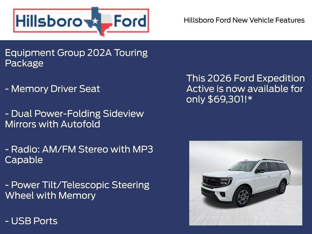 new 2026 Ford Expedition car, priced at $69,301