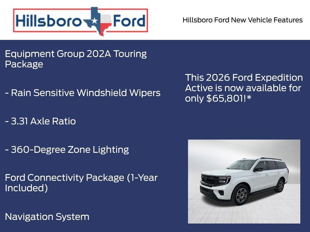 new 2026 Ford Expedition car, priced at $65,801
