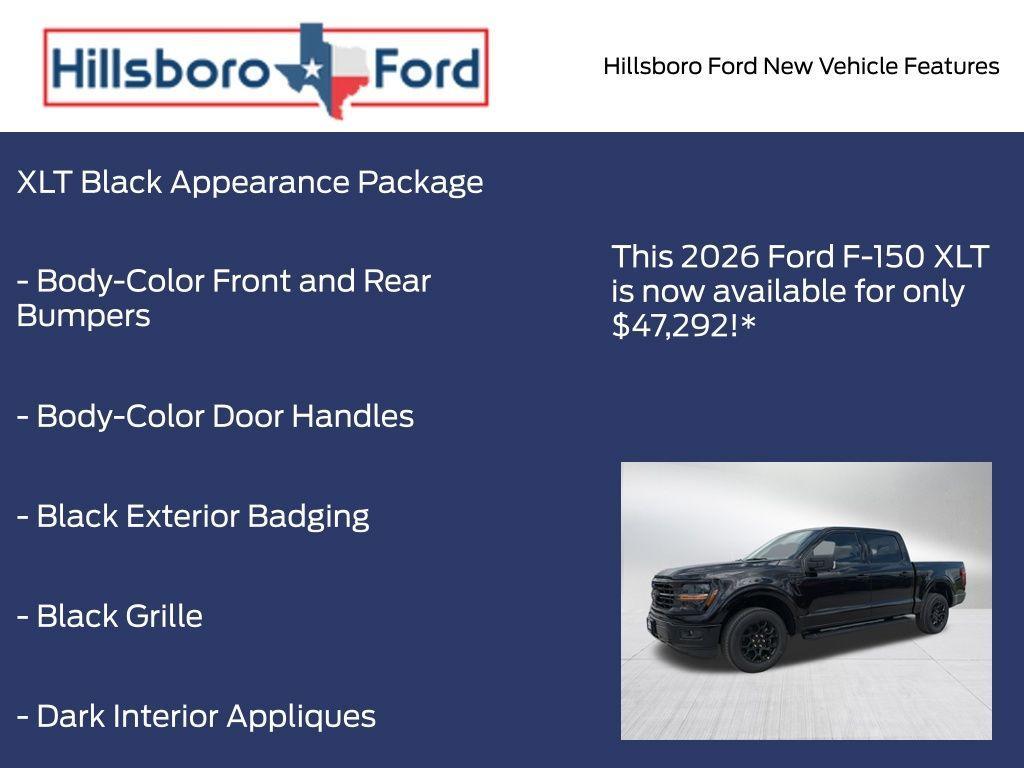 new 2026 Ford F-150 car, priced at $47,292