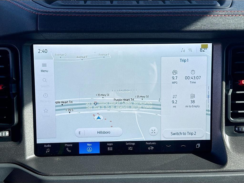 new 2025 Ford Bronco car, priced at $82,303