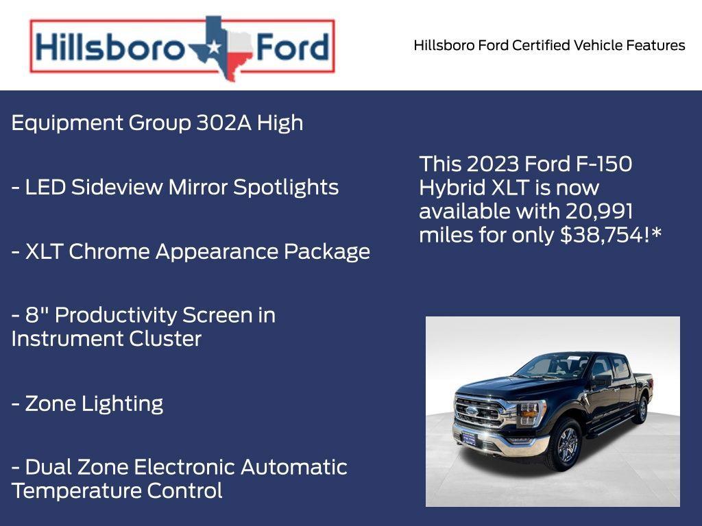 used 2023 Ford F-150 car, priced at $38,754
