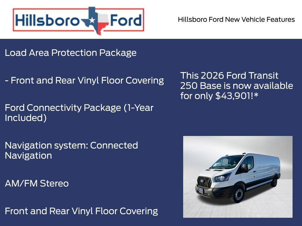new 2026 Ford Transit-250 car, priced at $43,901
