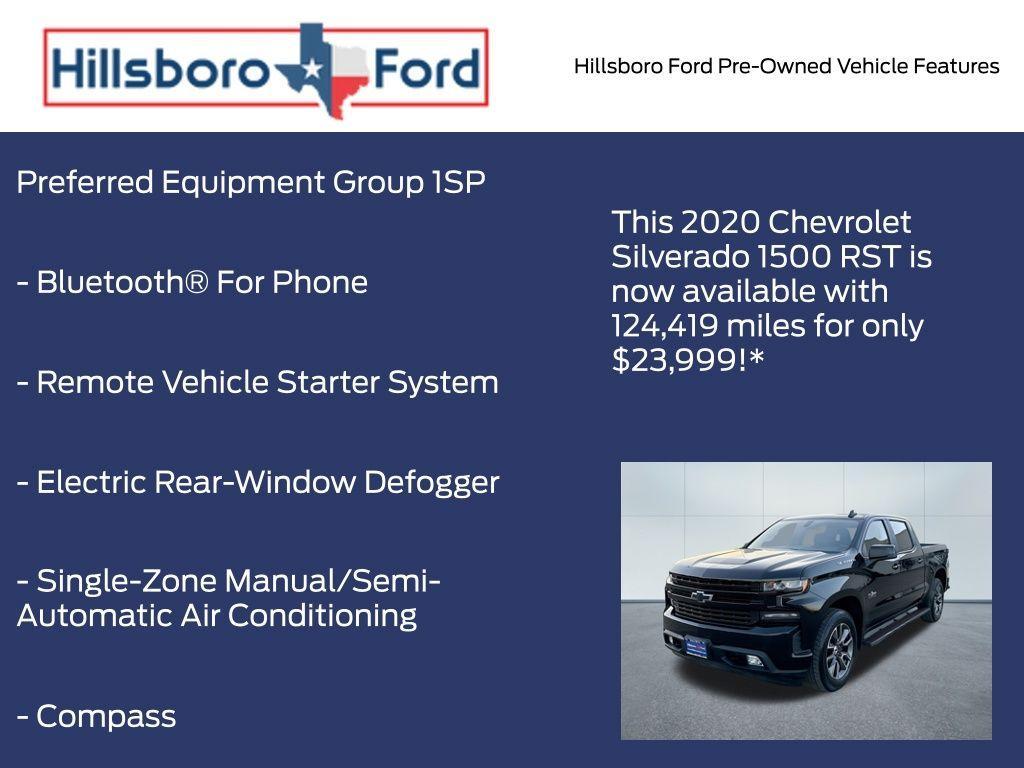 used 2020 Chevrolet Silverado 1500 car, priced at $23,999