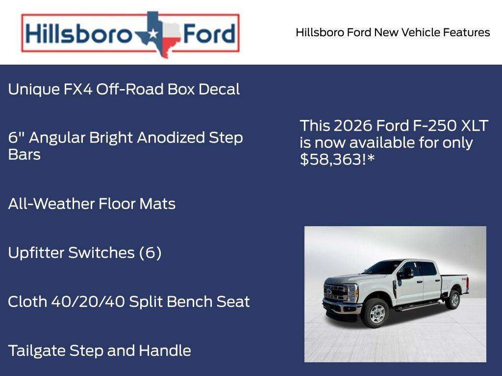 new 2026 Ford F-250 car, priced at $58,363