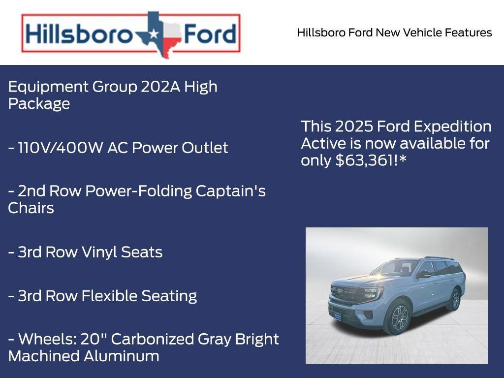 new 2025 Ford Expedition car, priced at $63,361