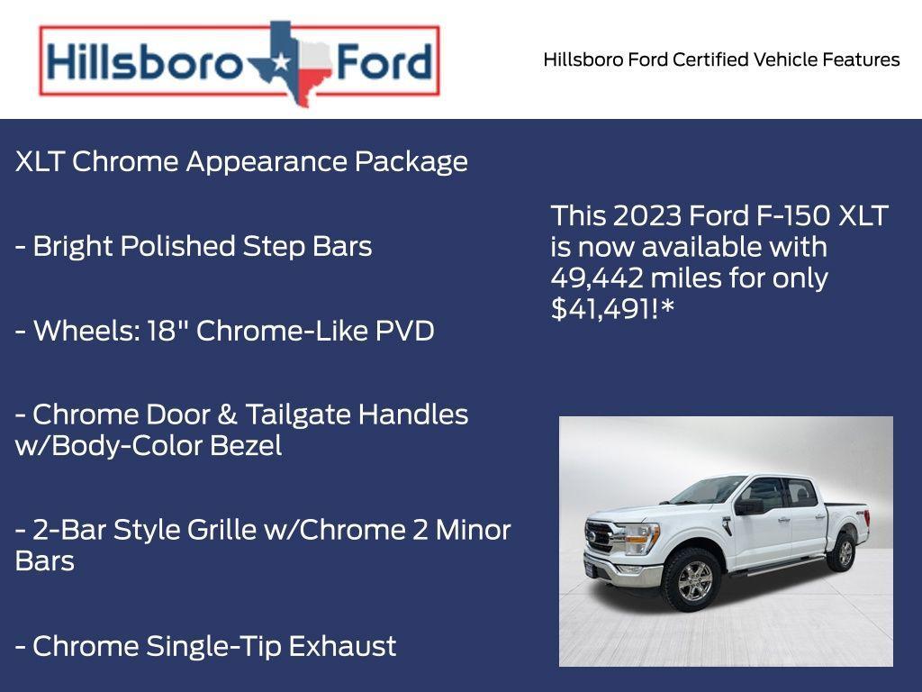 used 2023 Ford F-150 car, priced at $41,491