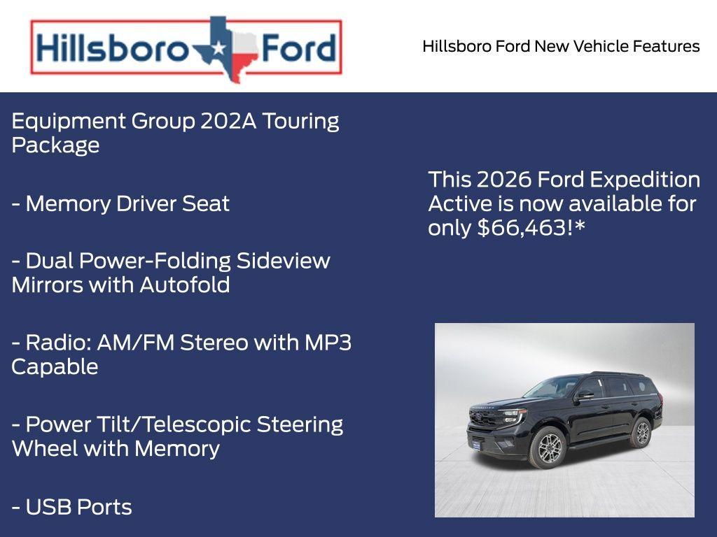 new 2026 Ford Expedition car, priced at $66,463