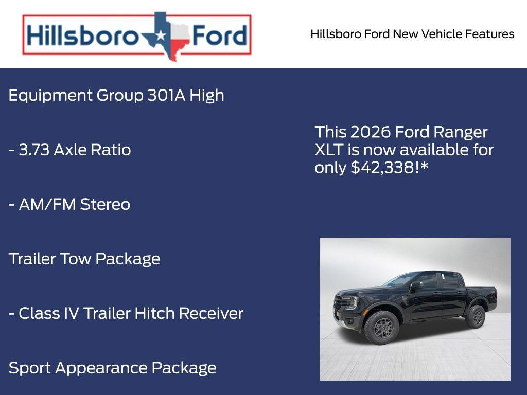 new 2026 Ford Ranger car, priced at $42,338