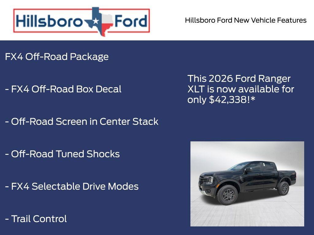 new 2026 Ford Ranger car, priced at $42,338