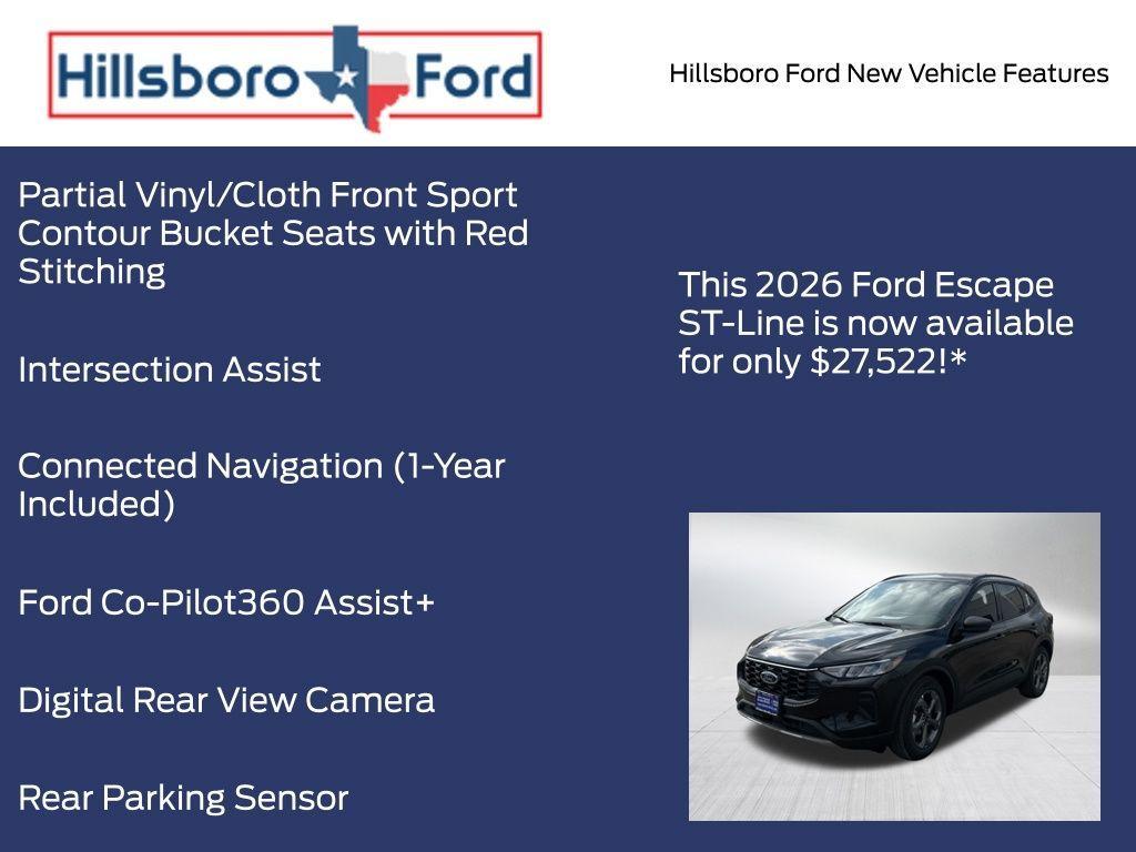 new 2026 Ford Escape car, priced at $27,522