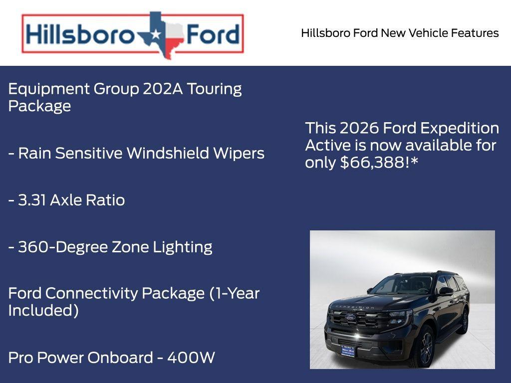 new 2026 Ford Expedition car, priced at $66,388