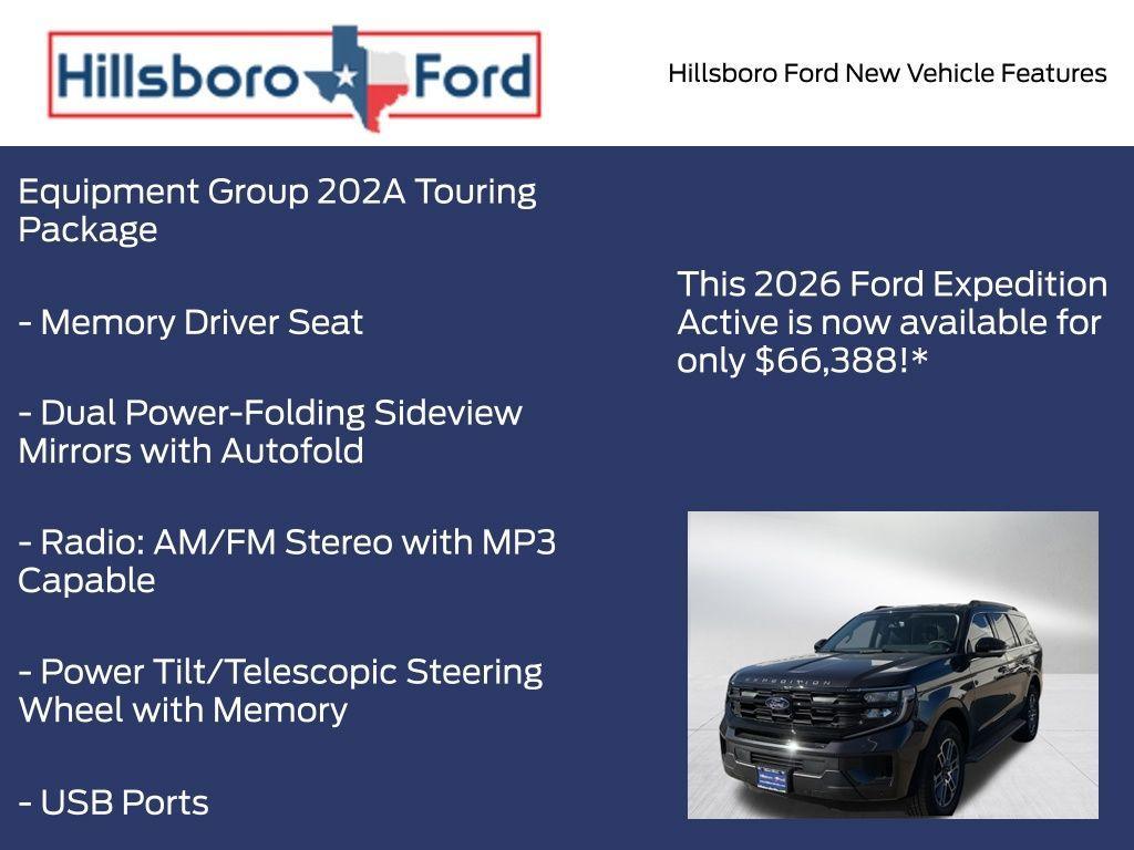 new 2026 Ford Expedition car, priced at $66,388