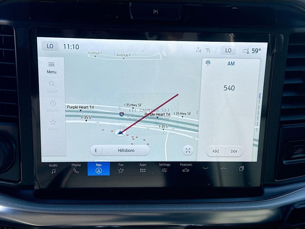 new 2025 Ford F-150 car, priced at $59,434