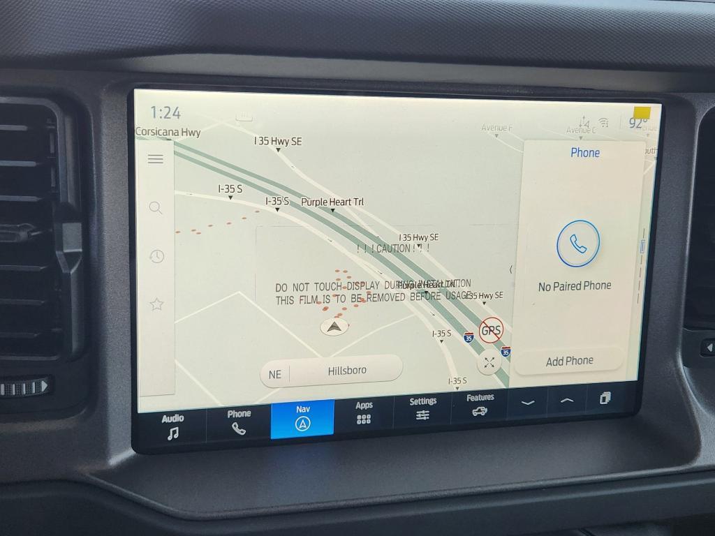 new 2025 Ford Bronco car, priced at $40,073