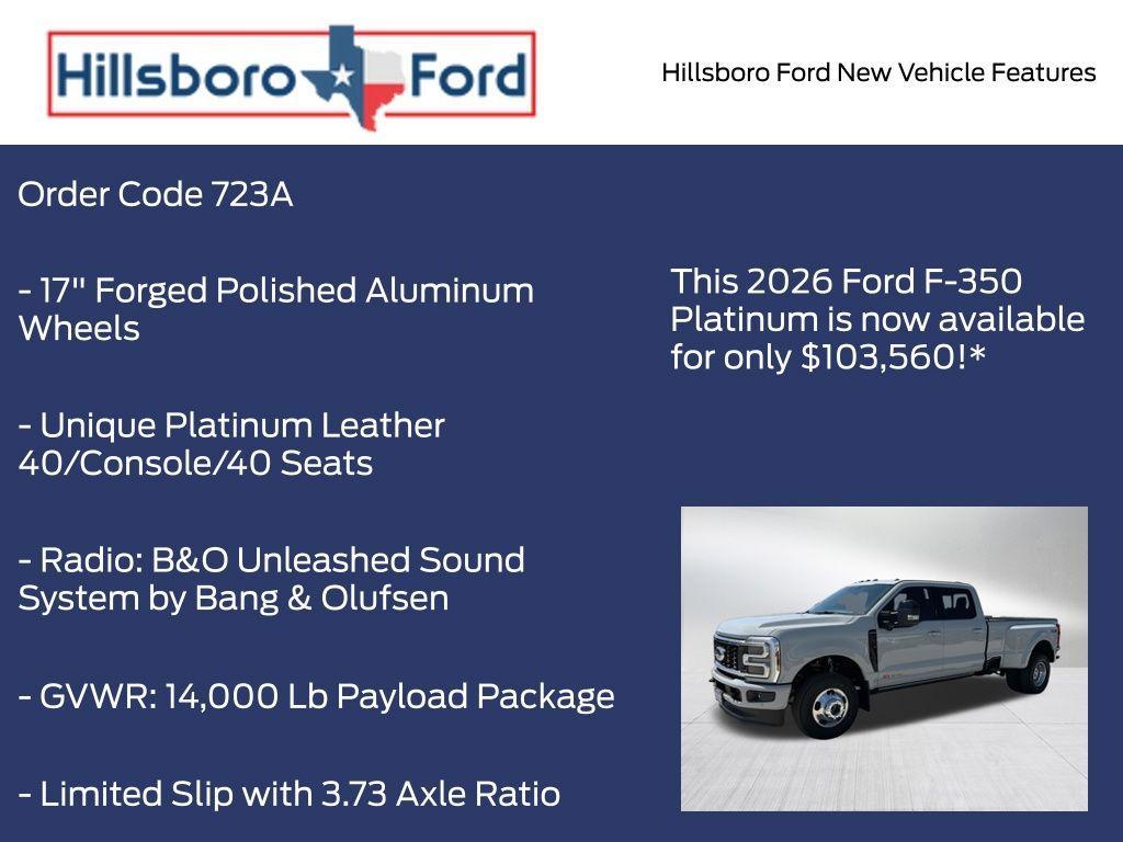 new 2026 Ford F-350 car, priced at $103,560