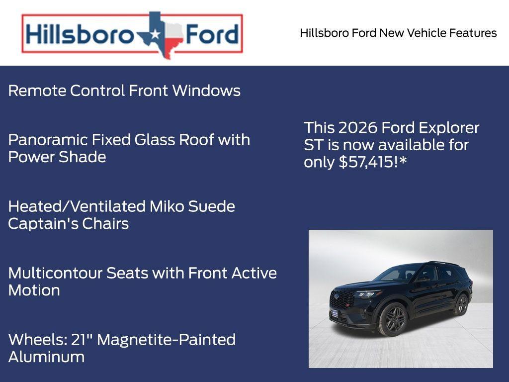 new 2026 Ford Explorer car, priced at $57,415