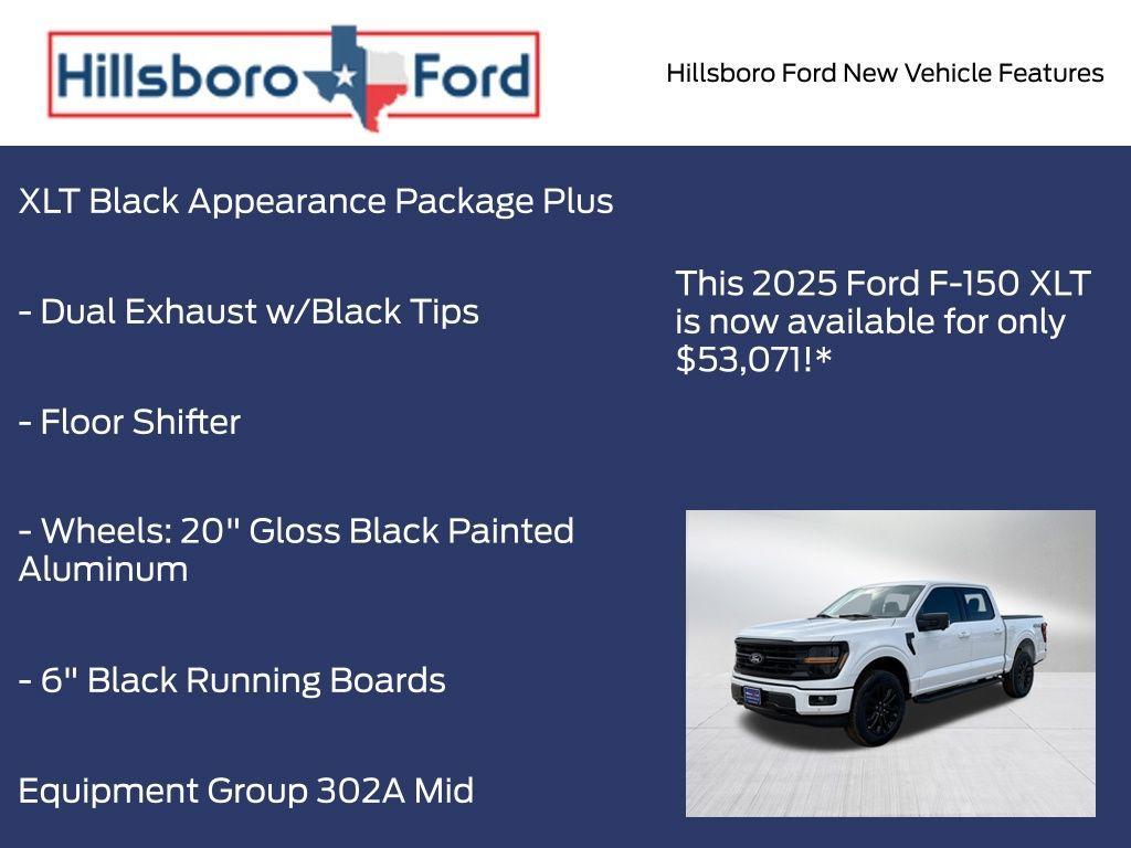 new 2025 Ford F-150 car, priced at $53,071