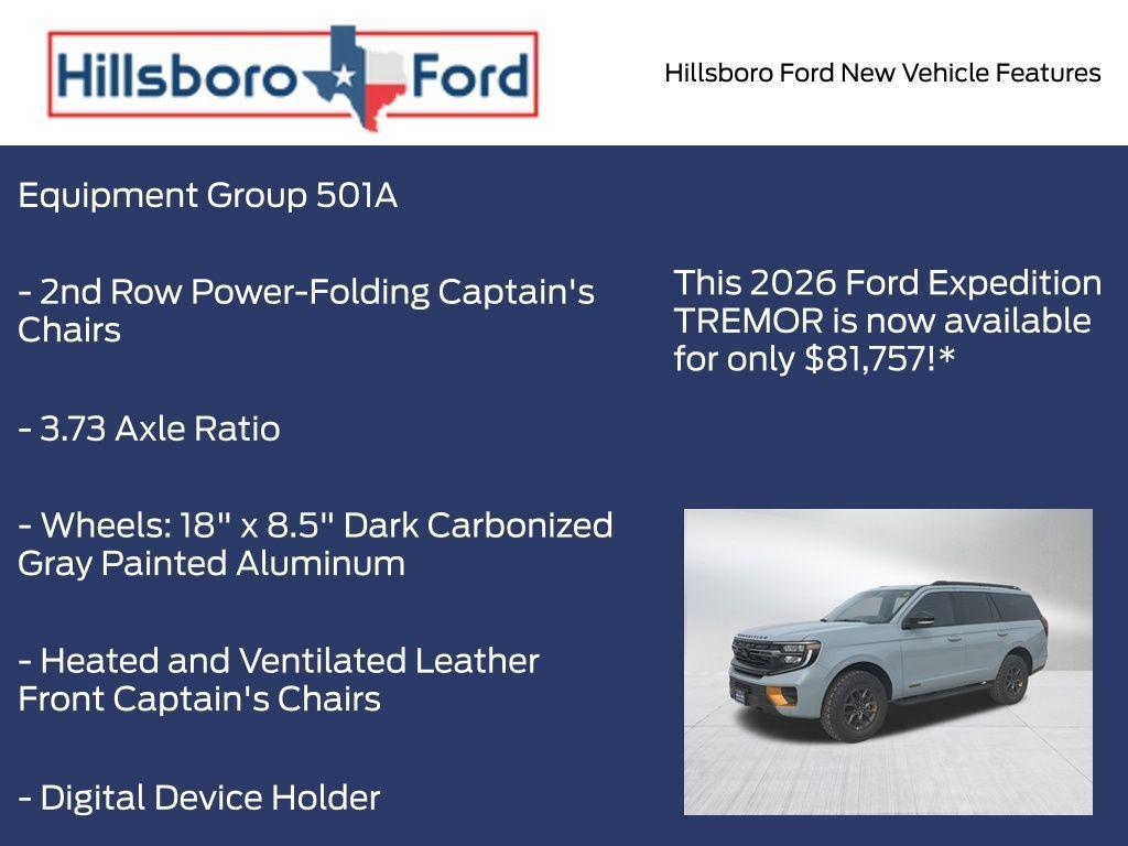 new 2026 Ford Expedition car, priced at $81,757