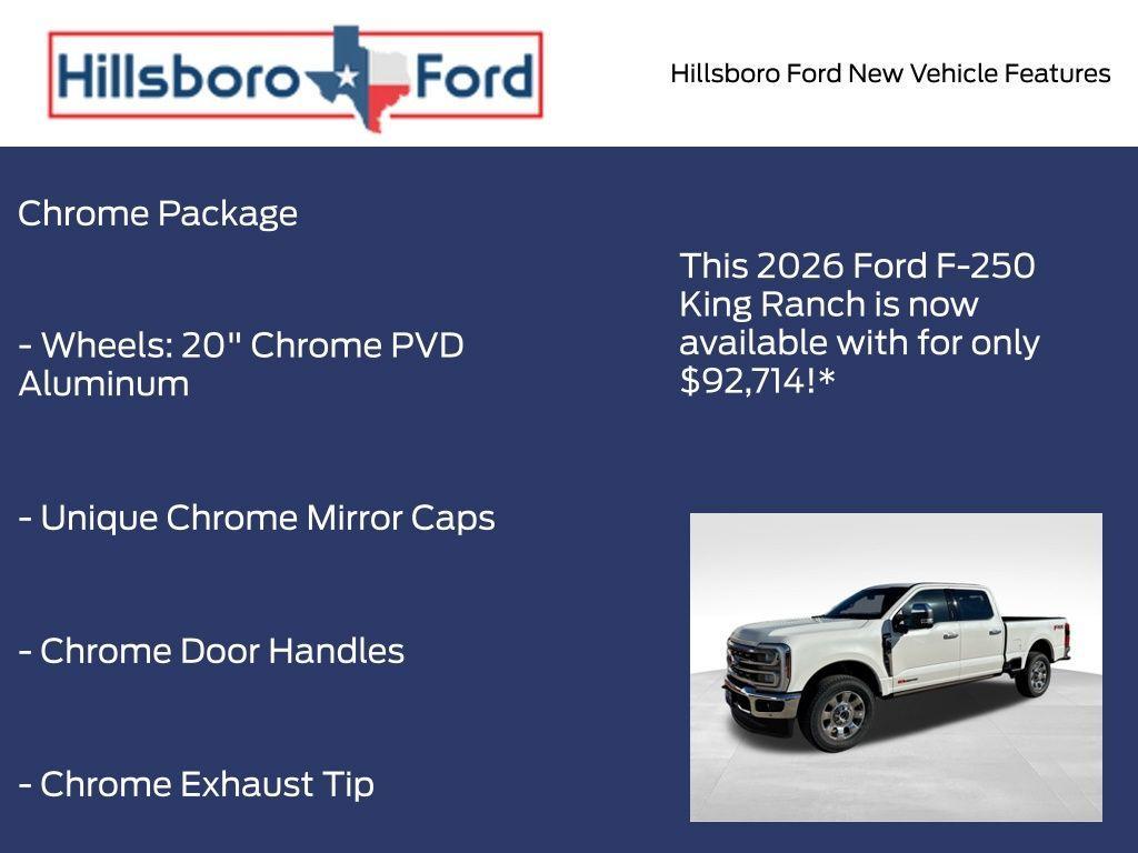 new 2026 Ford F-250 car, priced at $92,714