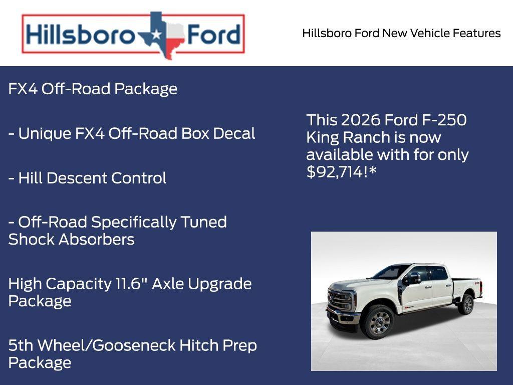 new 2026 Ford F-250 car, priced at $92,714