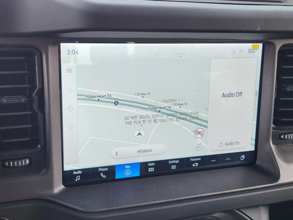 new 2025 Ford Bronco car, priced at $39,172